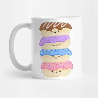 Chibi Kawaii Donuts Mug